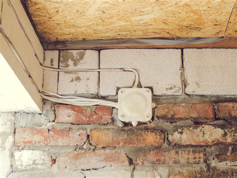 junction box in crawl space|crawl space breaker box.